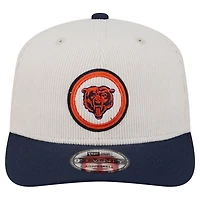 Casquette ajustable en velours côtelé 9SEVENTY pour homme New Era Stone Chicago Bears