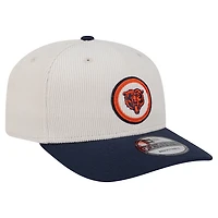 Casquette ajustable en velours côtelé 9SEVENTY pour homme New Era Stone Chicago Bears