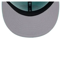 Casquette ajustée New Era 59FIFTY turquoise Chicago Bears pour homme