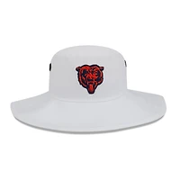 Casquette bob Panama Chicago Bears 2023 NFL Training Camp New Era pour homme, blanche