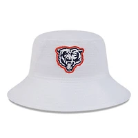 Men's New Era White Chicago Bears 2024 NFL Training Camp Stretch Bucket Hat