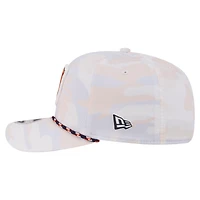 Men's New Era  White Chicago Bears Camo Rope 9SEVENTY Adjustable Hat