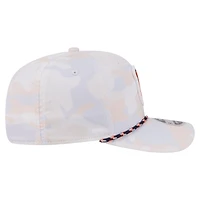 Men's New Era  White Chicago Bears Camo Rope 9SEVENTY Adjustable Hat
