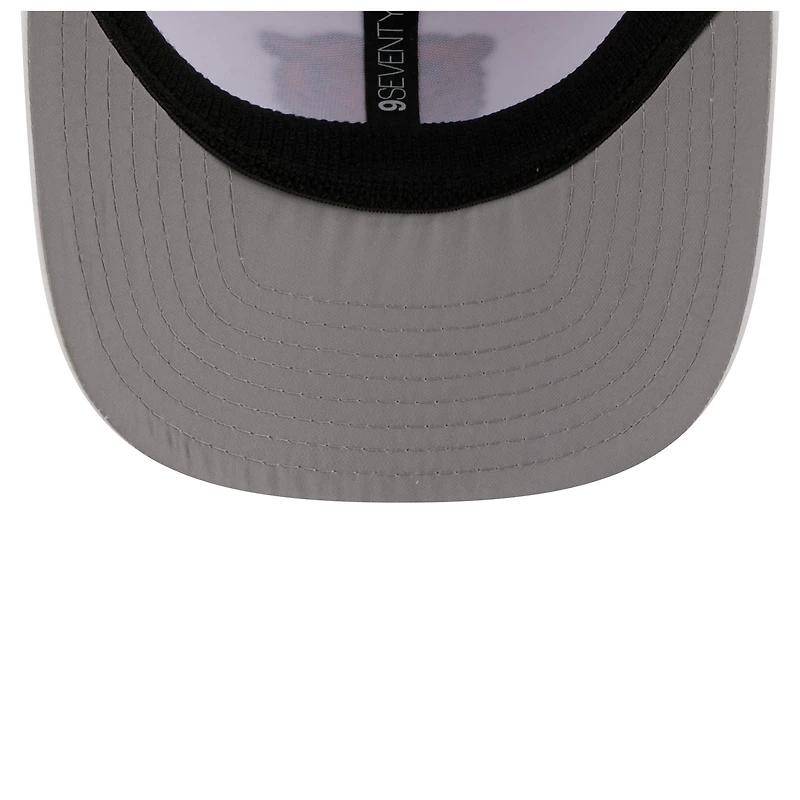 Men's New Era White Chicago Bears Name Plate 9SEVENTY Adjustable Hat