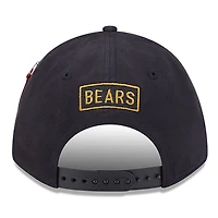Men's New Era x Alpha Industries  Black Chicago Bears A-Frame 9FORTY Adjustable Hat