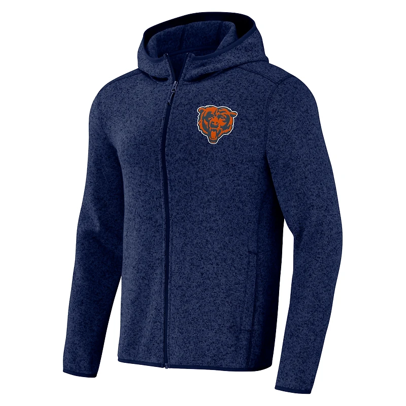 Sweat à capuche en polaire bleu marine Chicago Bears pour homme de la collection NFL x Darius Rucker Fanatics
