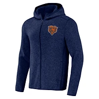 Sweat à capuche en polaire bleu marine Chicago Bears pour homme de la collection NFL x Darius Rucker Fanatics