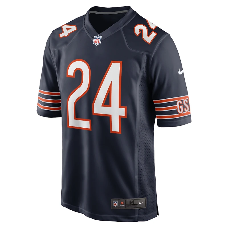 Maillot de match Nike Adrian Colbert bleu marine pour homme des Chicago Bears