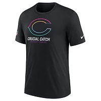 Men's Nike Black Chicago Bears 2024 NFL Crucial Catch T-Shirt