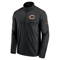 Haut à demi-zip Nike Chicago Bears Pacer pour homme noir