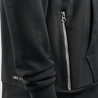 Men's Nike Black Chicago Bears Tall 2025 NFL Crucial Catch Sideline Standard Issue Dri-FIT Hoodie