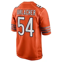 Maillot de joueur retraité Nike Brian Urlacher pour homme, orange des Chicago Bears
