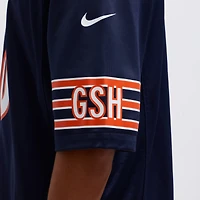 Maillot de jeu Nike Caleb Williams bleu marine pour homme des Chicago Bears