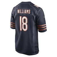 Men's Nike Caleb Williams Navy Chicago Bears  Player Game Jersey