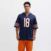 Maillot de jeu Nike Caleb Williams bleu marine pour homme des Chicago Bears
