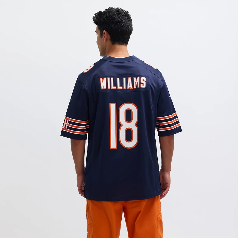 Men's Nike Caleb Williams Navy Chicago Bears Player Game Jersey