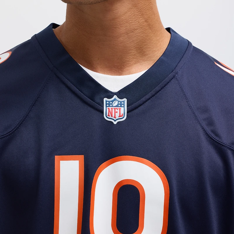 Men's Nike Caleb Williams Navy Chicago Bears Player Game Jersey