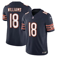 Maillot Nike orange Chicago Bears Vapor F.U.S.E. Limited pour homme Caleb Williams