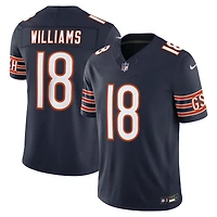 Maillot Nike Caleb Williams bleu marine Chicago Bears Vapor F.U.S.E. édition limitée cousue pour homme