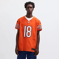 Men's Nike Caleb Williams Orange Chicago Bears Alternate Vapor F.U.S.E. Elite Jersey