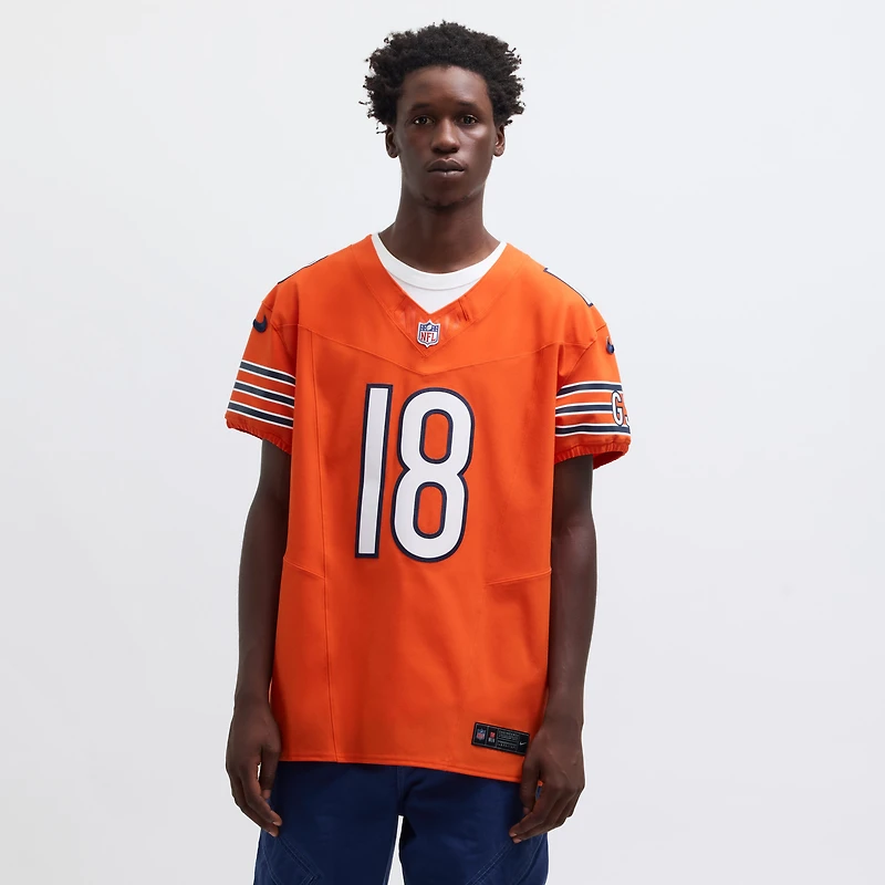 Maillot Nike Alternate Vapor F.U.S.E. Elite pour homme Caleb Williams des Chicago Bears Orange