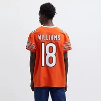 Men's Nike Caleb Williams Orange Chicago Bears Alternate Vapor F.U.S.E. Elite Jersey