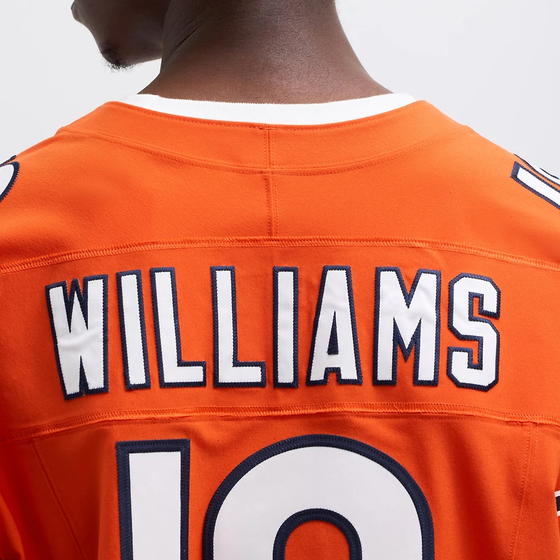 Maillot Nike Alternate Vapor F.U.S.E. Elite pour homme Caleb Williams des Chicago Bears Orange
