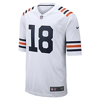 Maillot Nike Caleb Williams pour homme, blanc, Chicago Bears, NFL Draft 2nd Alternate Game Player, 2024