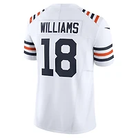 Maillot Nike Caleb Williams blanc Chicago Bears Vapor F.U.S.E. Limited pour homme