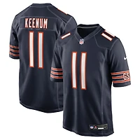 Maillot Nike Case Keenum bleu marine pour homme des Chicago Bears