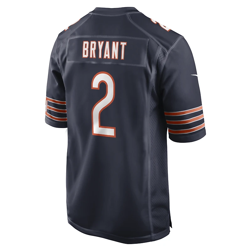 Maillot de match Nike Coby Bryant bleu marine des Chicago Bears pour homme