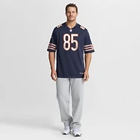 Men's Nike Cole Kmet Navy Chicago Bears Player Game Jersey