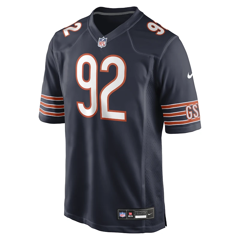 Maillot Nike Daniel Hardy pour homme, bleu marine, Chicago Bears Team Game