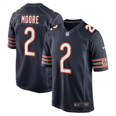 Nike D.J. pour homme Maillot de jeu couleur l'équipe des Chicago Bears la marine Moore