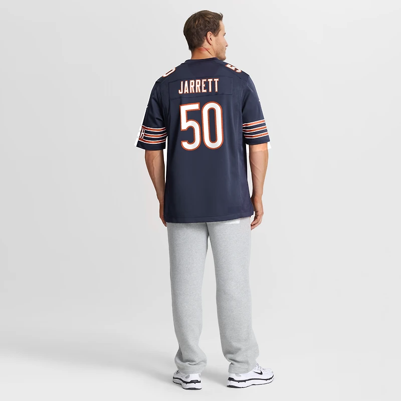 Maillot Nike Grady Jarrett bleu marine pour homme des Chicago Bears
