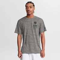 Men's Nike Navy Chicago Bears Sideline Double Covered Dri-FIT Velocity T-Shirt
