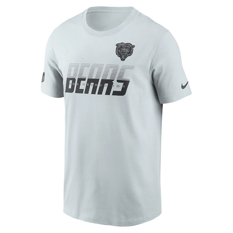 Men's Nike Gray Chicago Bears Sideline Dri-FIT T-Shirt