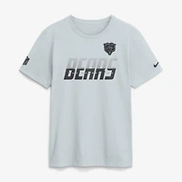T-shirt Nike Dri-FIT gris Chicago Bears pour homme