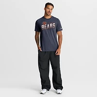 Men's Nike Heather Navy Chicago Bears Believe The Game Triblend T-Shirt
