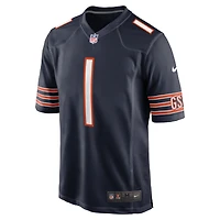 Men's Nike Jaylon Johnson  Navy Chicago Bears Game Jersey