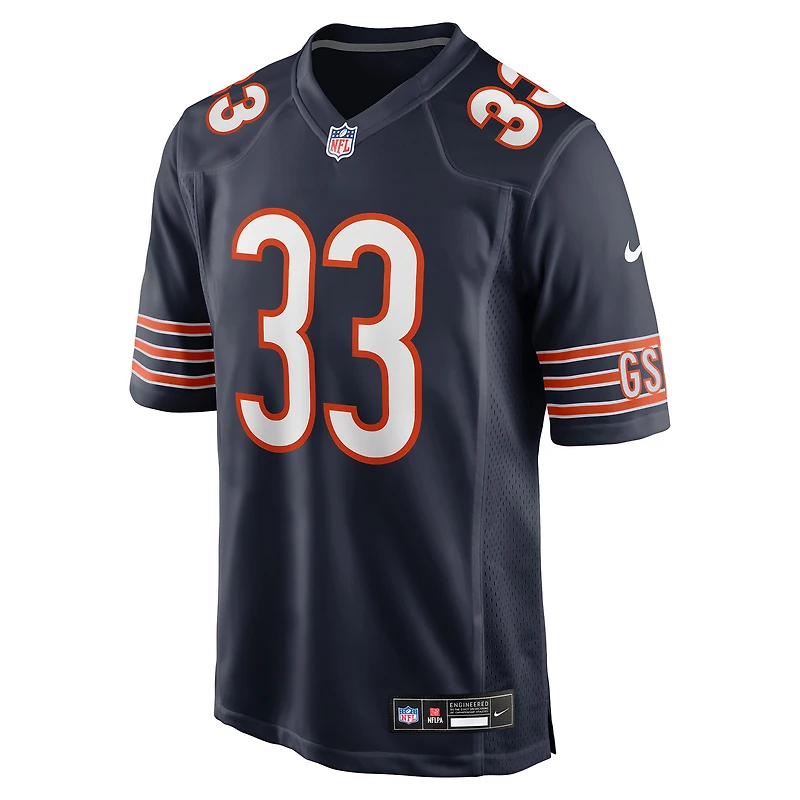 Men's Nike Jaylon Jones  Navy Chicago Bears Team Game Jersey