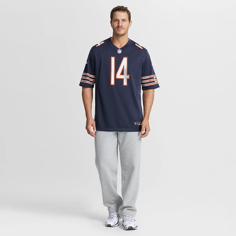 Maillot de match Nike Kalif Raymond bleu marine des Chicago Bears pour homme