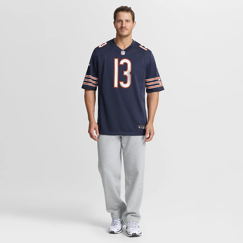 Maillot de match Nike Keenan Allen bleu marine pour homme des Chicago Bears