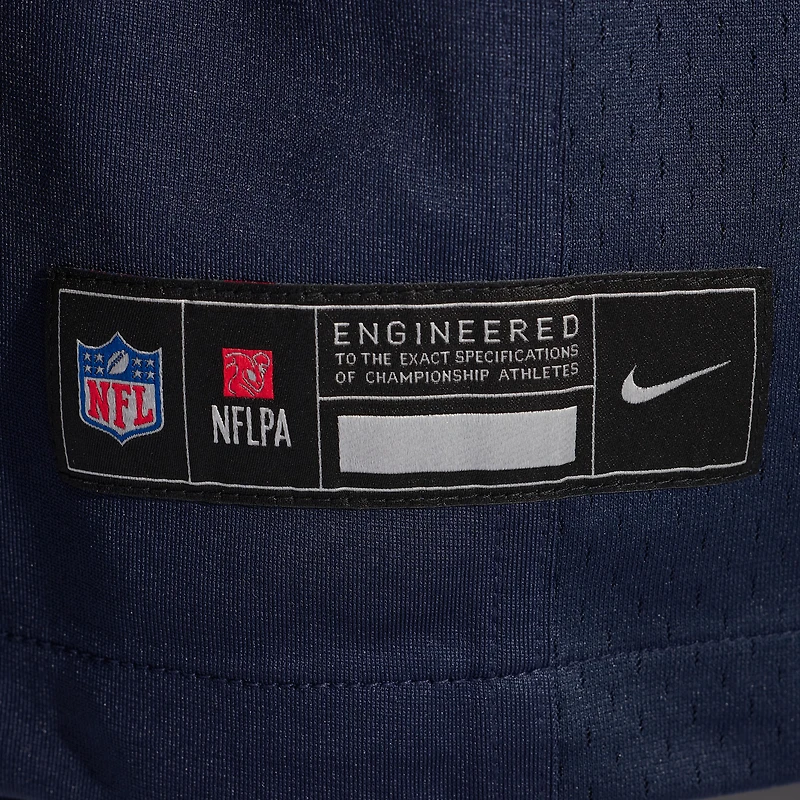 Maillot de match Nike Keenan Allen bleu marine pour homme des Chicago Bears