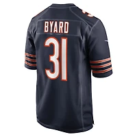 Maillot Nike Kevin Byard bleu marine pour homme des Chicago Bears