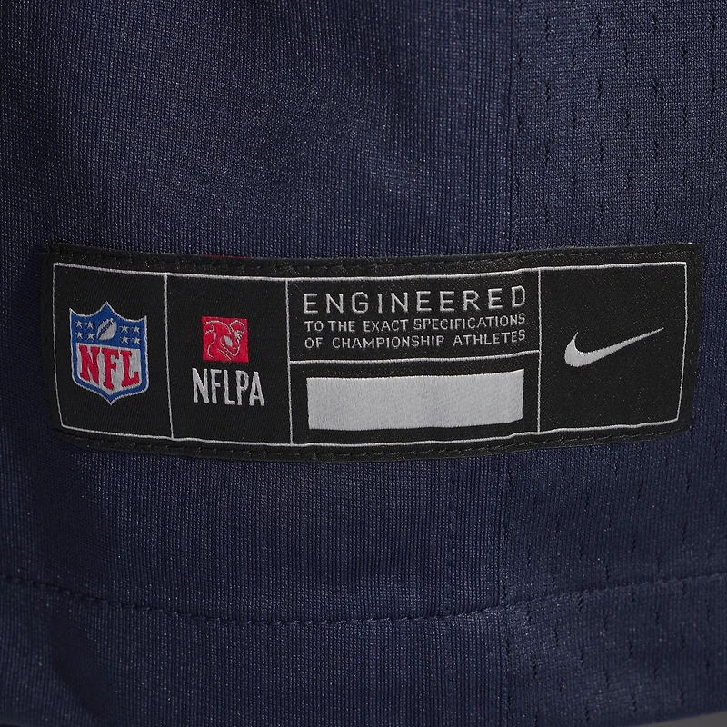 Men's Nike Malik Muhammad Navy Chicago Bears Team Game Jersey