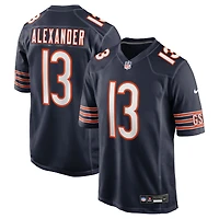 Men's Nike Maurice Alexander  Navy Chicago Bears Team Game Jersey