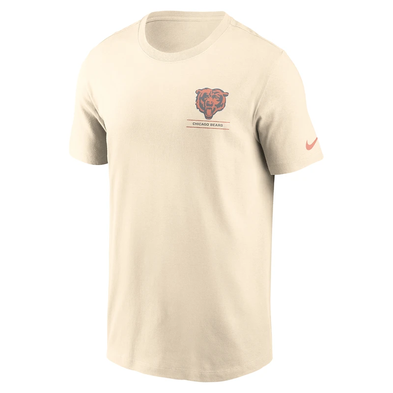 Men's Nike Natural Chicago Bears Freestyle Essential T-Shirt