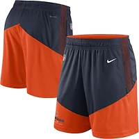 Men's Nike Navy/Orange Chicago Bears Primary Lockup Performance - Shorts