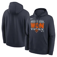 Men's Nike Navy Chicago Bears 2025 NFC North Division Champions Locker Room Trophy Collection Hoodie